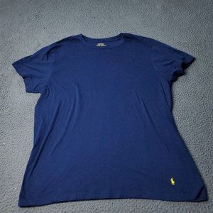 Polo Ralph Lauren T-Shirt Mens Size M Medium Short Sleeve Blue Classic Fit